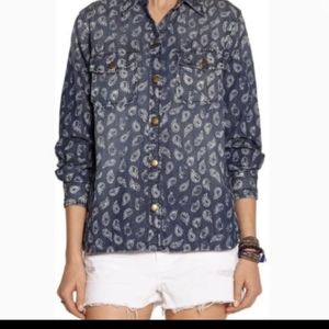 Current/Elliott denim top